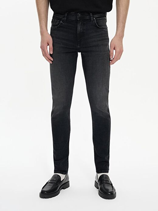 Jumy Normal Bel Dar Paça Super Skınny Jean Pantolon 2