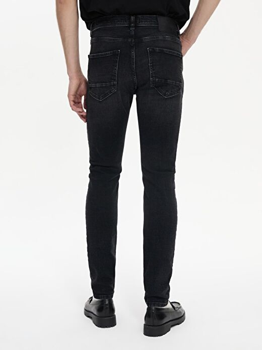 Jumy Normal Bel Dar Paça Super Skınny Jean Pantolon 3