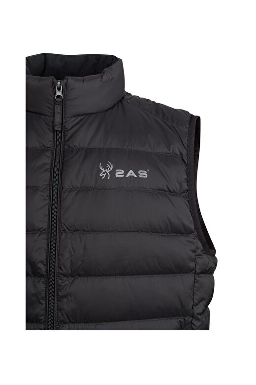 2AS Arcane Erkek Down Vest Ceket Siyah 4