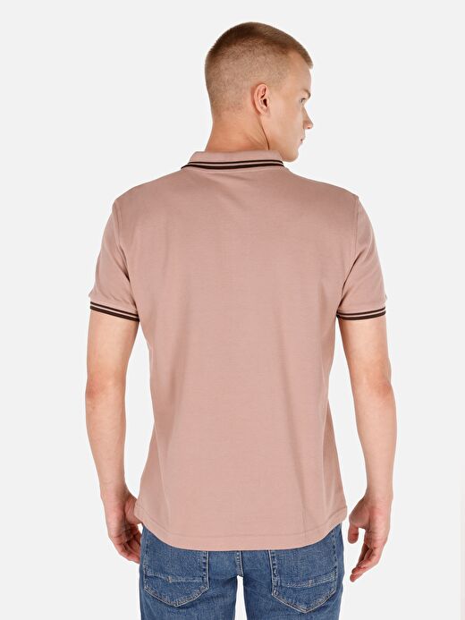Pembe Erkek Polo K.kol 2