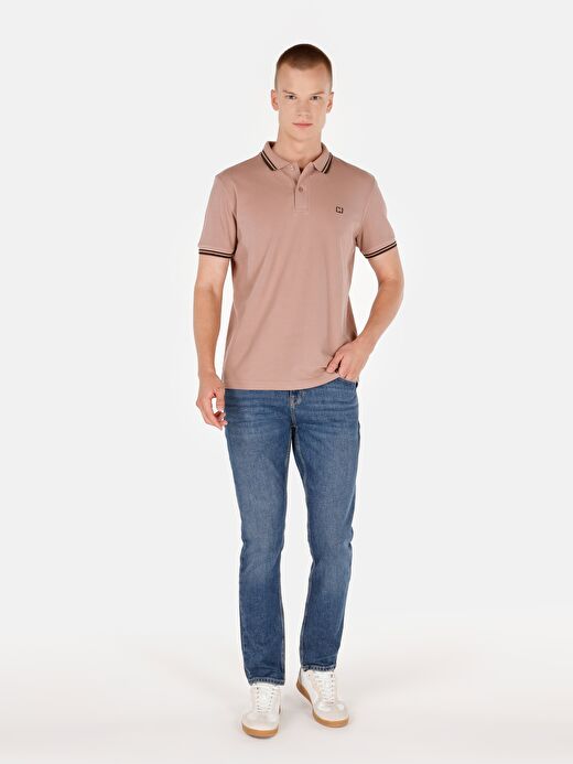 Pembe Erkek Polo K.kol 3
