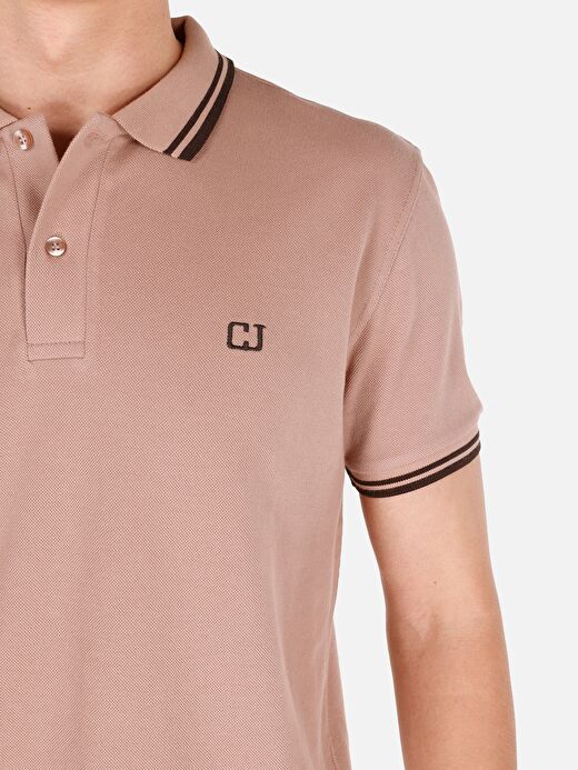 Pembe Erkek Polo K.kol 4
