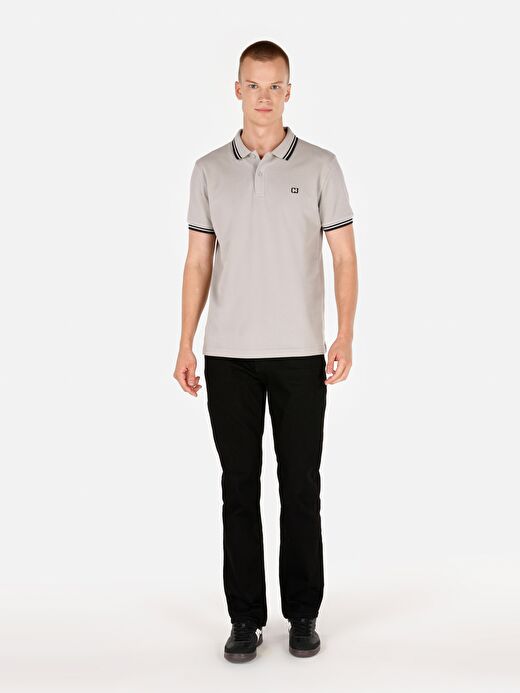 Taş Erkek Polo K.kol 3