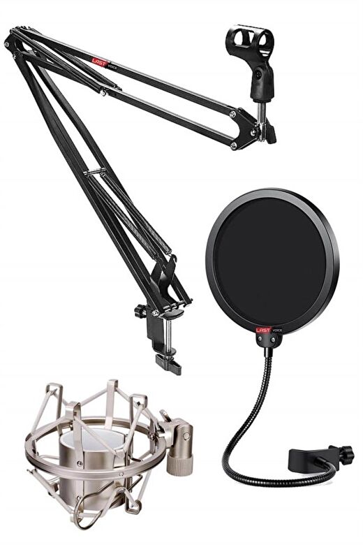 Lastvoice NB40X Set Rode NT1-A İçin Mikrofon Standı Filtre Shock Mount 1
