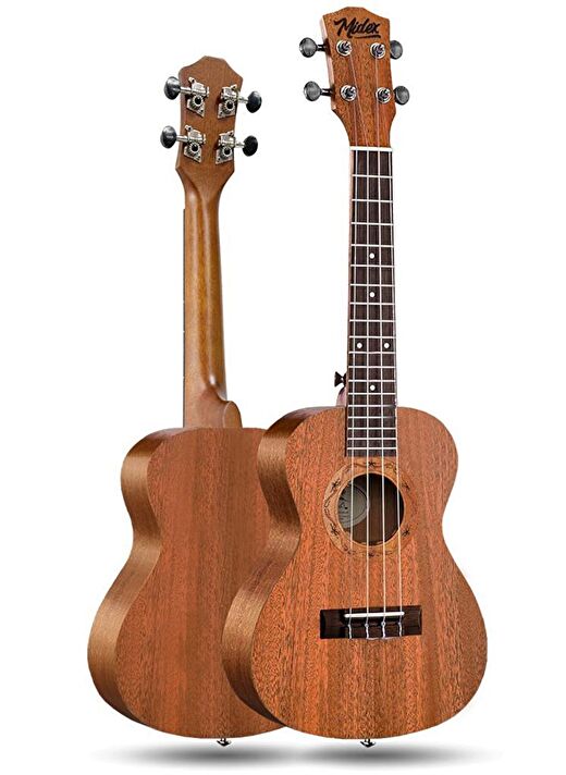 Midex TN-26MC Set Maun Tenör Ukulele (Softcase Tuner Capo Metod Nota Sticker Askı Pena) 4