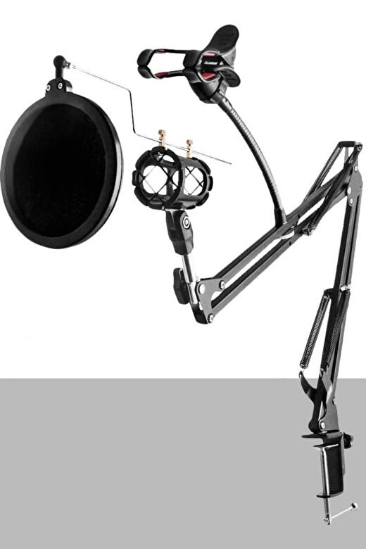 Lastvoice Set-01 - Mikrofon standı + Shock Mount + Pop Filter 1