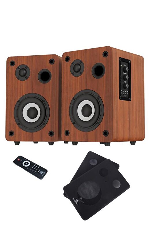 Maxword RM-400BRW-ST 4'' Referans Monitörü Yükseklik Ayarlı Stand Dahil 3