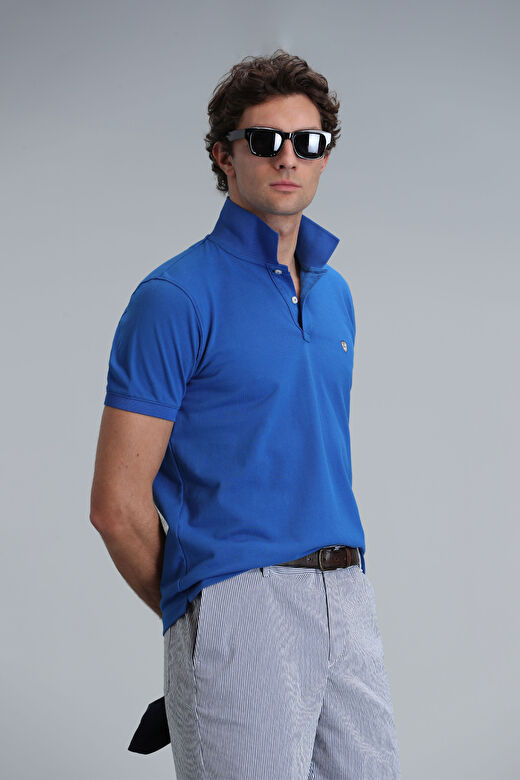 Laon Smart Erkek Polo Tişört Saks 1