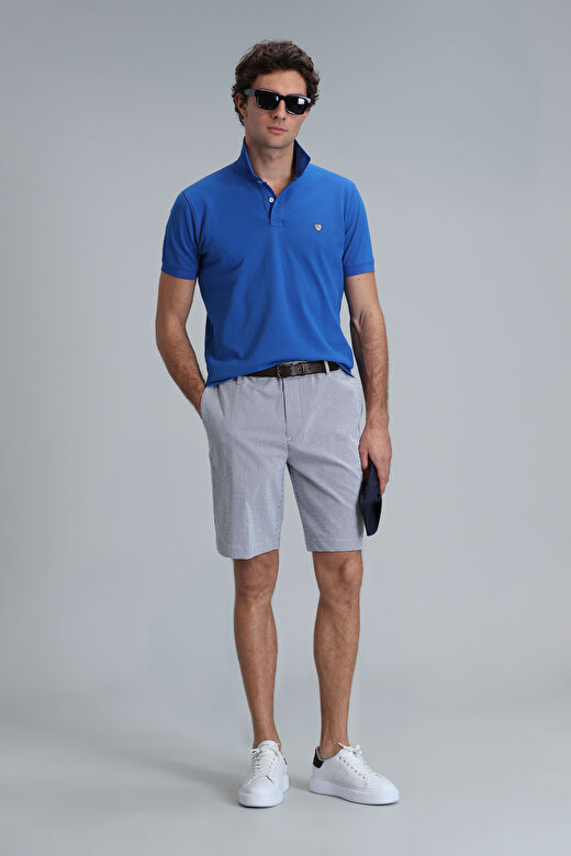 Laon Smart Erkek Polo Tişört Saks 3