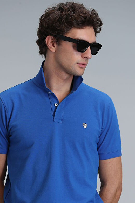 Laon Smart Erkek Polo Tişört Saks 4