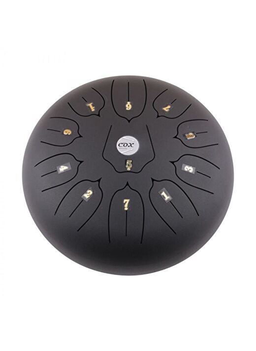 Cox Steel Tongue Drum (Siyah) 1