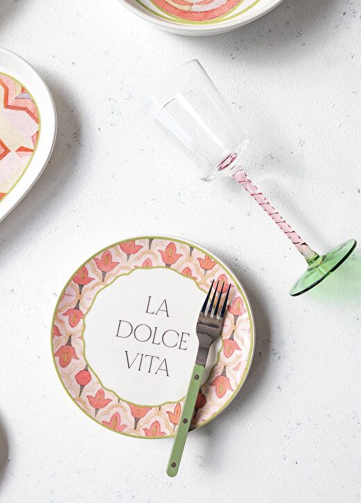 Dolce Vita Pasta Tabağı 6lı Set 19 cm DVT0001 2