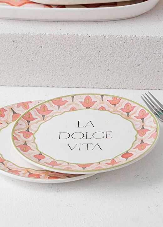 Dolce Vita Pasta Tabağı 6lı Set 19 cm DVT0001 4