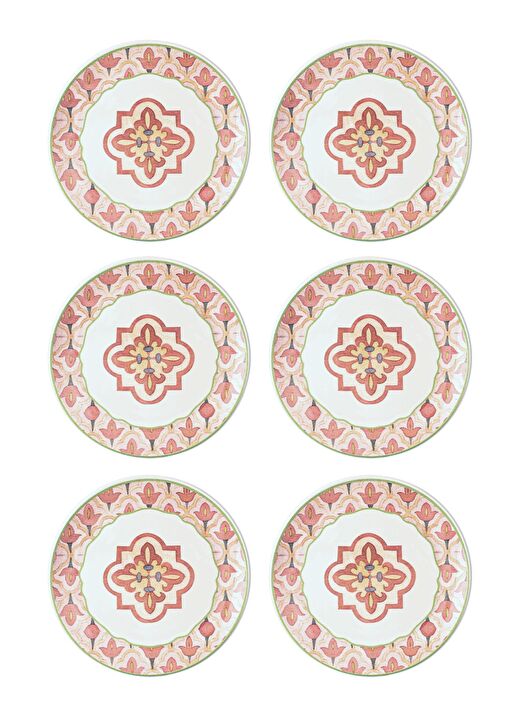 Dolce Vita Pasta Tabağı 6lı Set 19 cm DVT0002 1