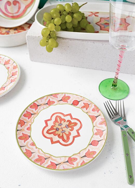 Dolce Vita Pasta Tabağı 6lı Set 19 cm DVT0002 2