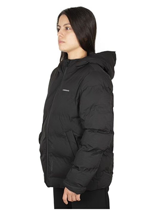 Lumberjack CT2002 Jenny Coat 4Pr Siyah Kadın Mont 101782389 2