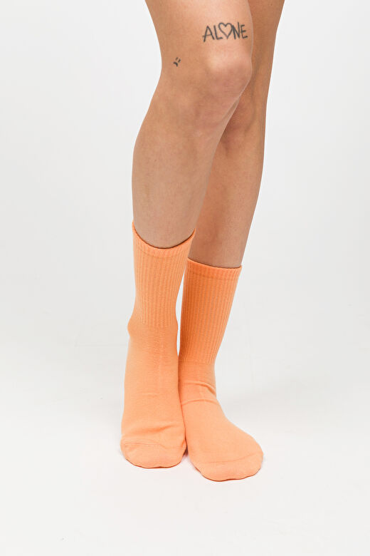 2'li Nakış Logolu Unisex Çorap - Eco Characters - Sunrise 3
