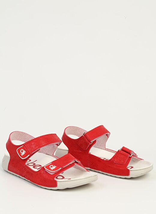 Benetton Kırmızı Çocuk Sandalet BN-1419 2