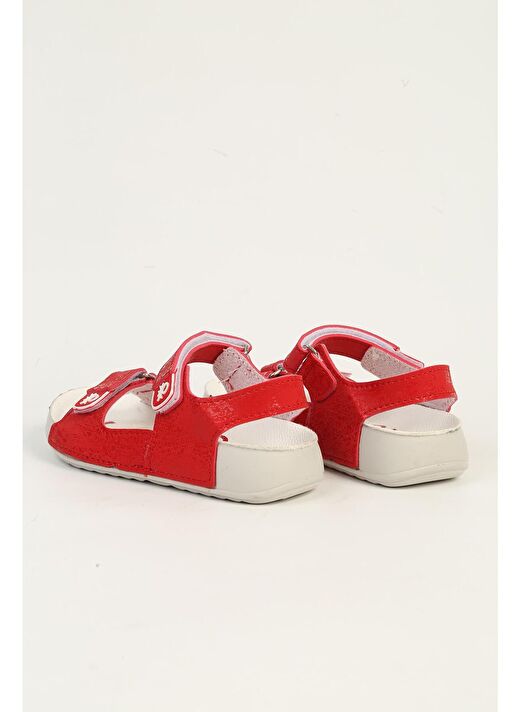United Colors of Benetton Kırmızı-Beyaz Çocuk Sandalet BN-1421-Kirmizi 3