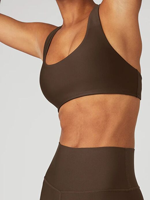 BodyLondon Racerback Bra (Espresso) 4