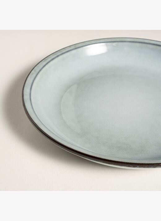 Lılıng Stoneware Pasta Tabağı 20 Cm Mavi 4