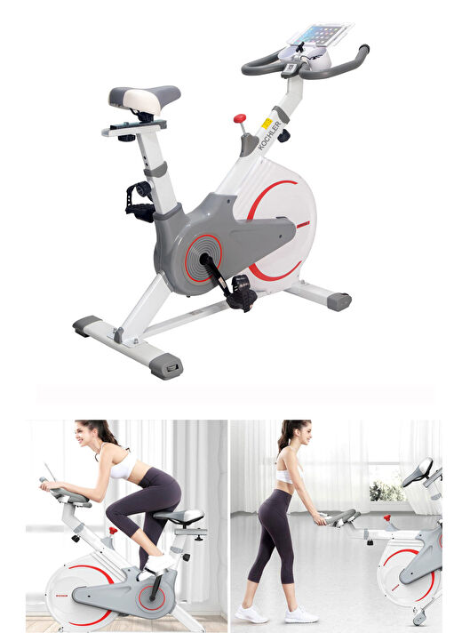 Teker Koruyucu Kapaklı Spinning Bike Kondisyon Bisikleti Ve Egzersiz Aleti - Kondisyon Aleti 4