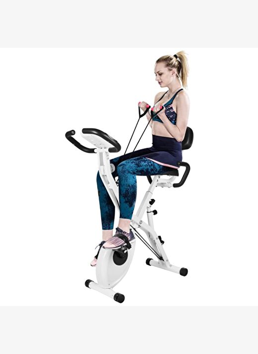  X Bike Egzersiz Bisikleti - 3-in-1 Kondisyon Aleti - Katlanabilir Dikey Kondisyon Bisikleti 4