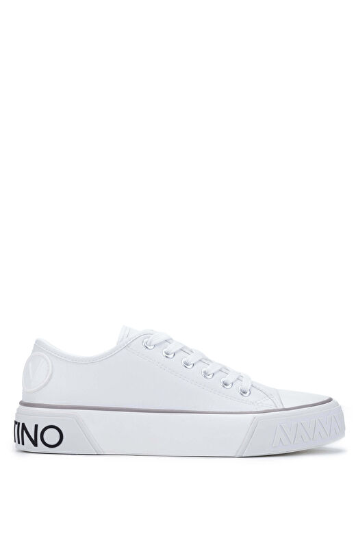 Mario Valentino Siyah-Beyaz Kadın Deri Sneaker 1040 95A3603 BN AYK Y24 1