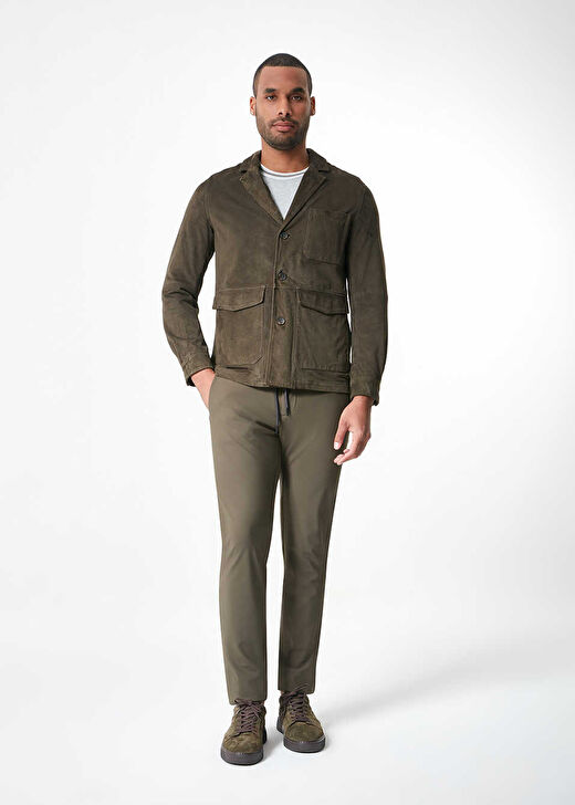 Haki Renk Safari Mont 2