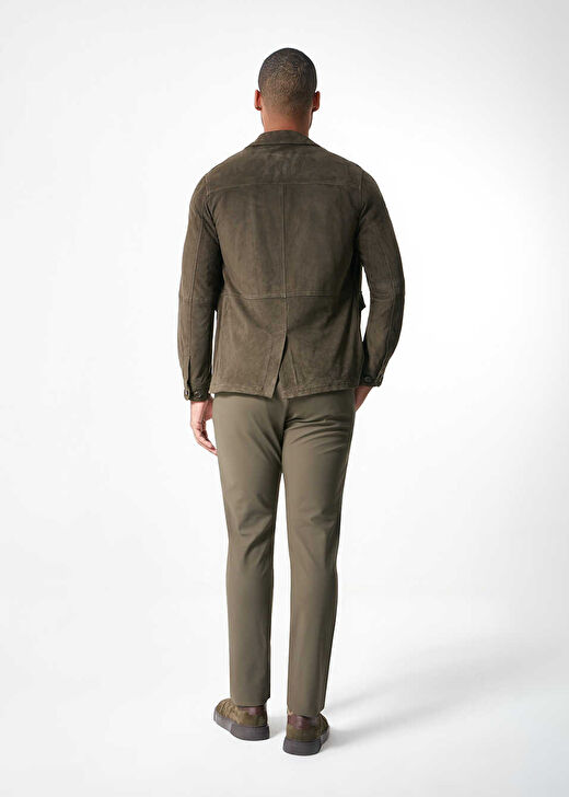Haki Renk Safari Mont 4
