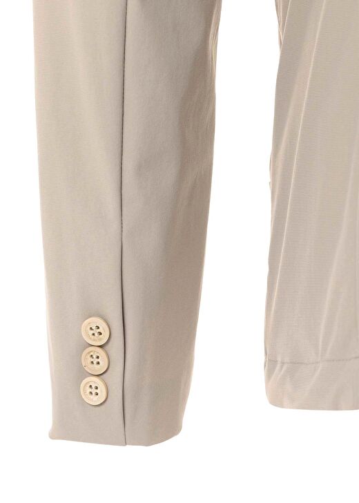 Bej Renk Blazer Ceket 4