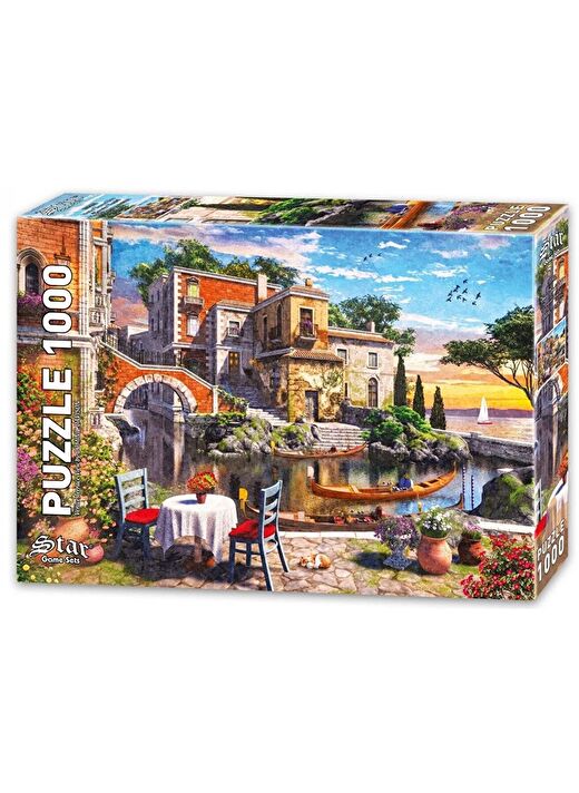 Star Puzzle 1000 Parça Terastan Venedik Puzzle 2
