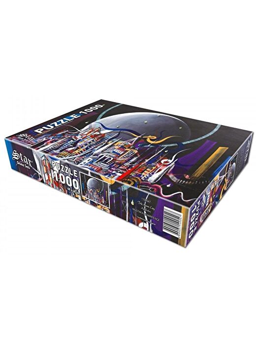 Star Puzzle 1000 Parça Ay Şehri Puzzle 3