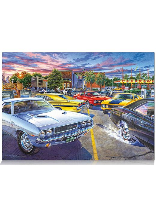 Star Puzzle 1000 Parça Bitiş Çizgisi Puzzle 1