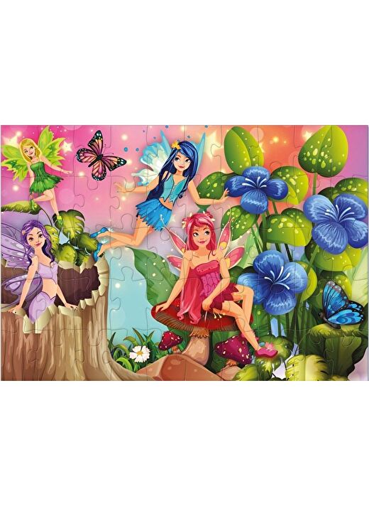 Star Puzzle 2x50 Parça Çocuk Puzzle - Peri Dİyarı 3