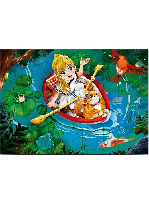 Star Puzzle 50 Parça Küçük Kaşif Çocuk Puzzle 2