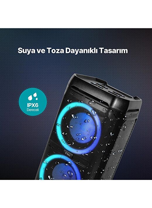 ttec Carnival 100W Taşınabilir Kablosuz Bluetooth Parti Hoparlörü 3