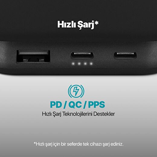 ttec ChargeUp Pro 10.000mAh PD 20W Taşınabilir Hızlı Şarj Aleti / Powerbank 4