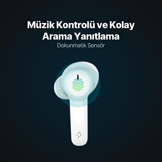 ttec AirBeat Play TWS Bluetooth 5.0-Oyun Modu-4 Mikrofon-ENC Gürültü Engellemeli Kablosuz Kulaklık 4