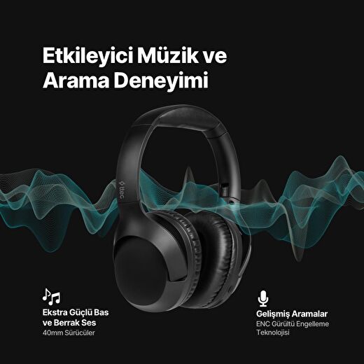 ttec SoundMax 3 Kulaküstü Kablosuz Bluetooth Kulaklık 2