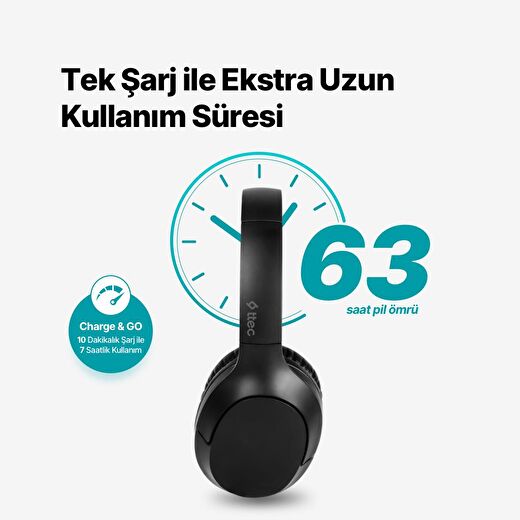 ttec SoundMax 3 Kulaküstü Kablosuz Bluetooth Kulaklık 4