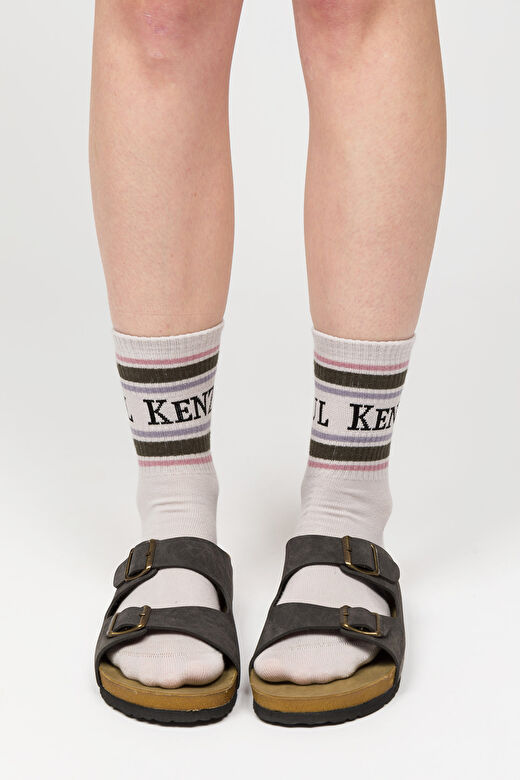 2'li Desenli Unisex Çorap Vintage Collection - Remote 4