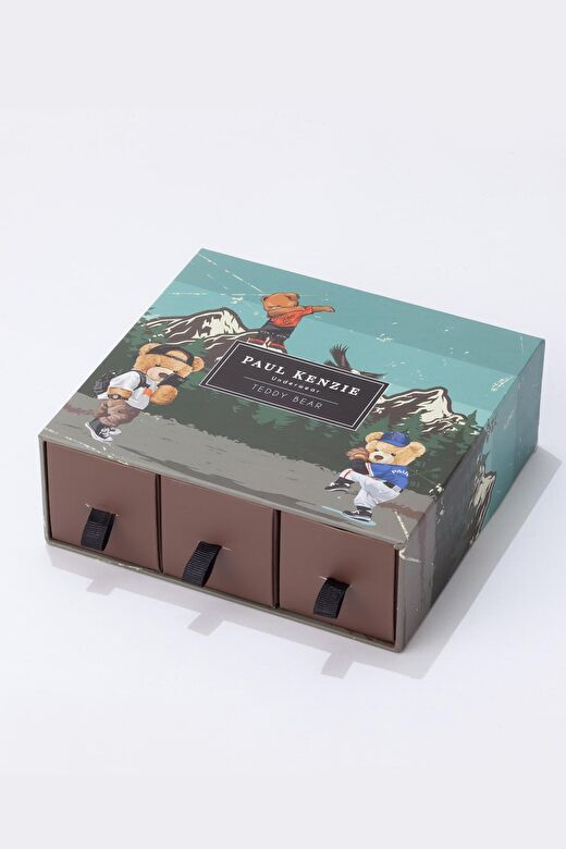 Teddy Bear Erkek Boxer 3 Adet 2