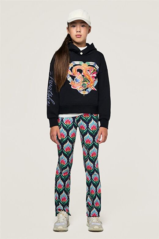 Swatsky Kız Çocuk Siyah Sweatshirt 1