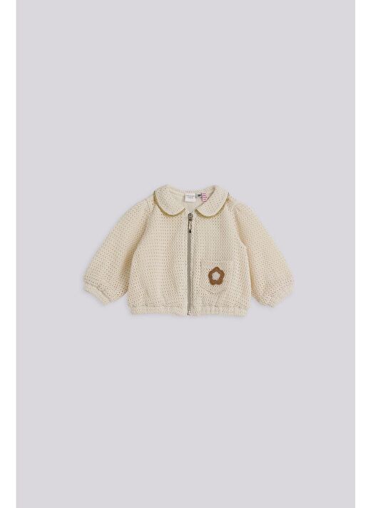 BG Store Kız Bebek Ekru Eşofman Üstü 1