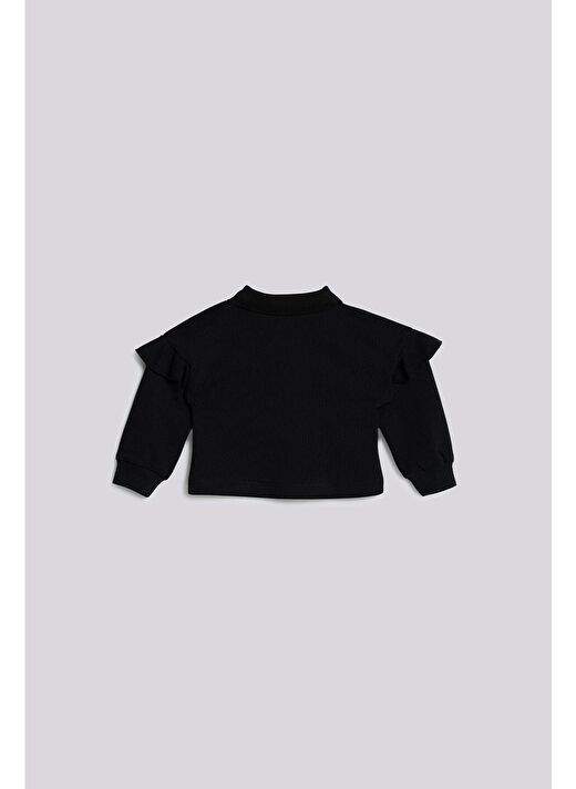 BG Store Kız Bebek Siyah Sweatshirt 2