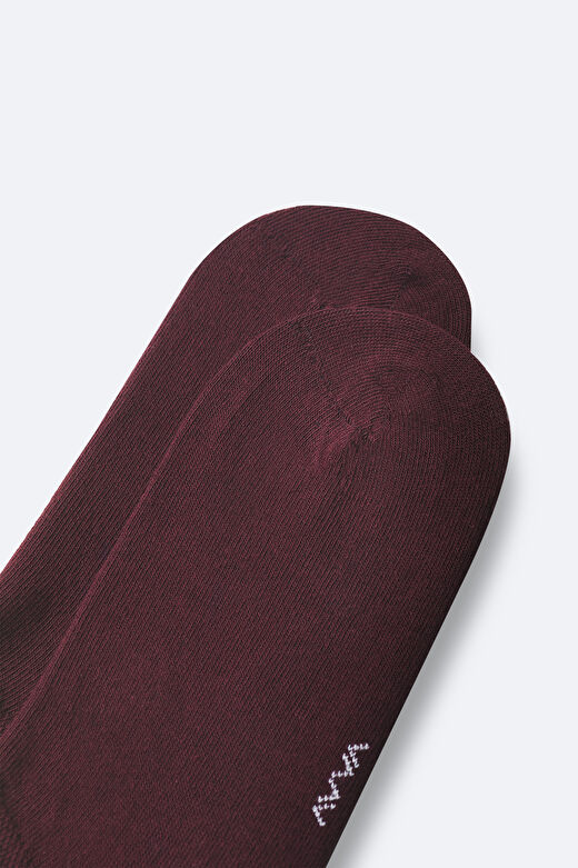 Erkek Bordo Sneaker Çorap B008553 2