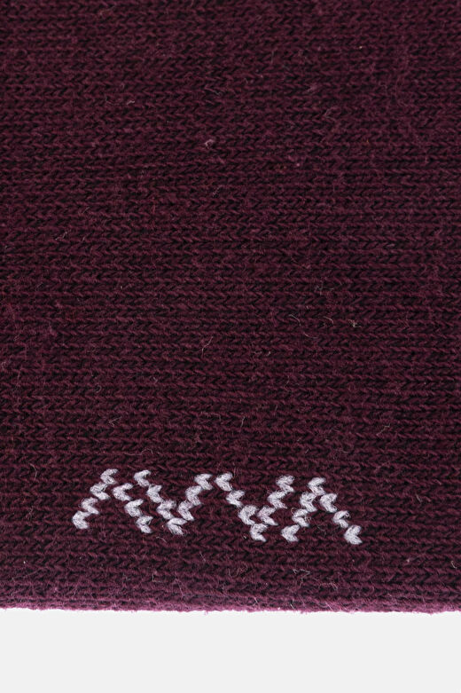Erkek Bordo Sneaker Çorap B008553 3