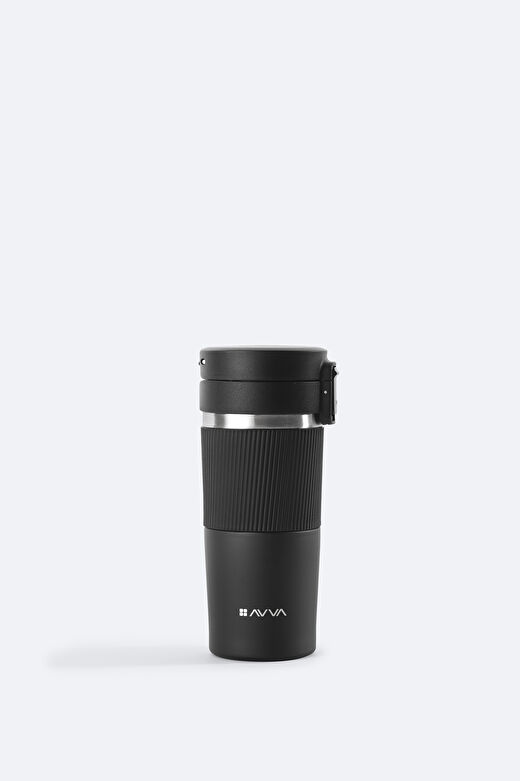 Erkek Siyah Sport Çelik Termos B009902 1