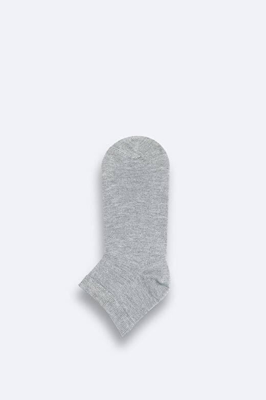 Erkek Gri Patik Çorap B008556 1